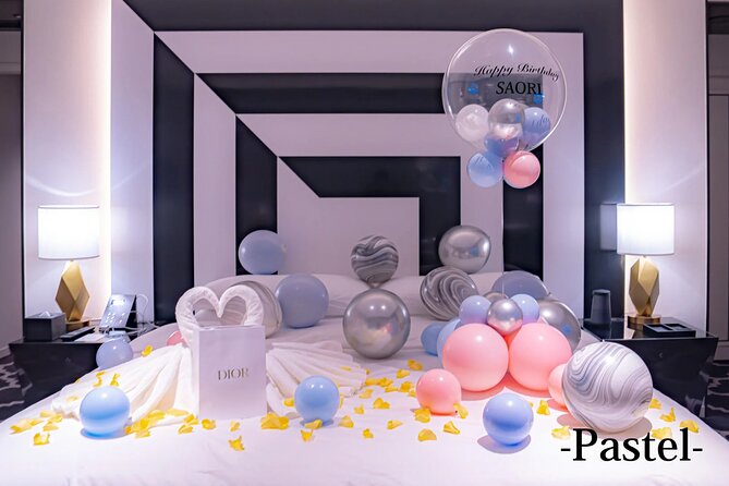 Birthday celebration surprise with balloon decoration! - Key points to know before booking