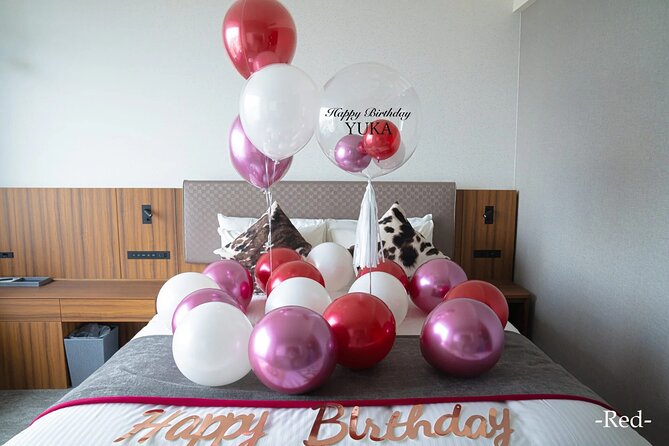 Birthday celebration surprise with balloon decoration! - Delivery to a hotel, restaurant, or home