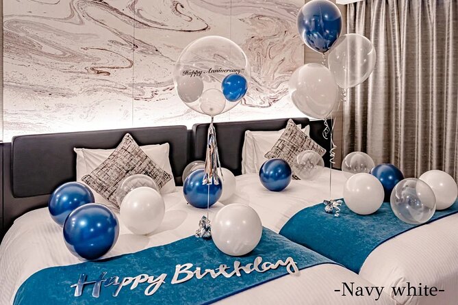 Birthday celebration surprise with balloon decoration! - Collecting the decoration from the Shinbashi store