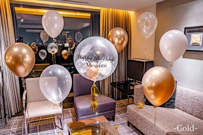 Birthday celebration surprise with balloon decoration! - Timing matters more than the balloons