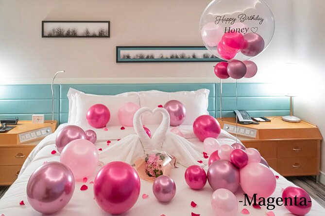 Birthday celebration surprise with balloon decoration! - How the 30-minute service works