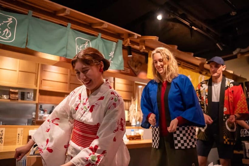 Bon Dance IZAKAYA in Shinjuku, Tokyo - The 19:00 dinner course, plate by plate