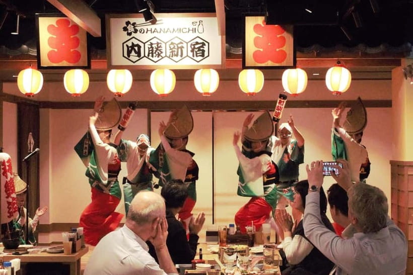 Bon Dance IZAKAYA in Shinjuku, Tokyo - Who should book this Shinjuku evening