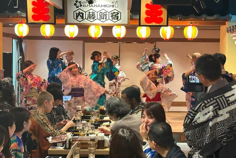 Bon Dance IZAKAYA in Shinjuku, Tokyo - Booking tips that will make the evening easier