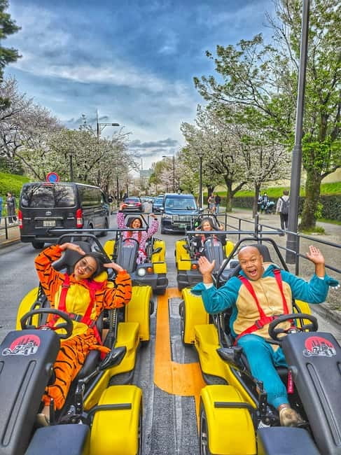 Cherry Blossom Go-Kart Tour with Insta360 Video & Photos - Suitengu Shrine and the Return to Higashiyotsugi