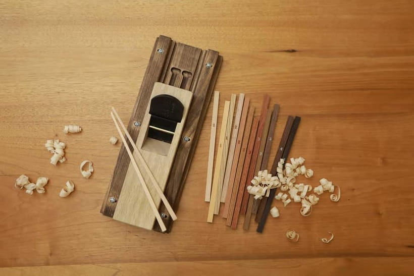 Chopstick Making Workshop in Ginza - Choosing your wood at 2-9-13 Ginza