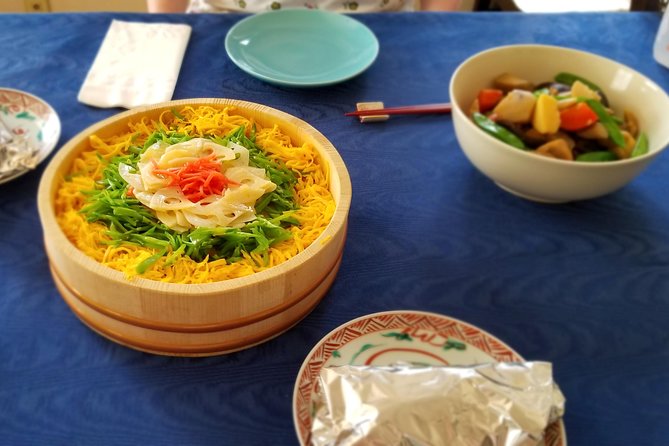 Creative Japanese Cooking in a Beautiful Tokyo Home with Makiko - Sitting down to eat what you prepared