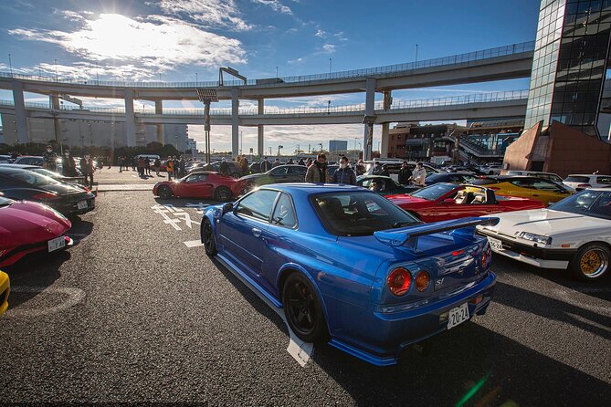 Daikoku Car Club Temporary Membership - Daikoku Parking Area and the car meet