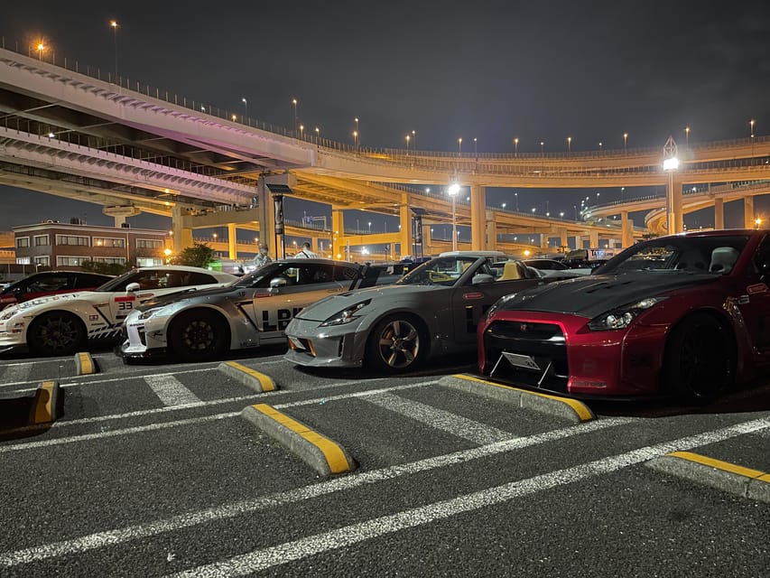 Daikoku Parking Area : JDM car meet tour by a local Japanese - The route from Ōba to Tatsumi 1st PA