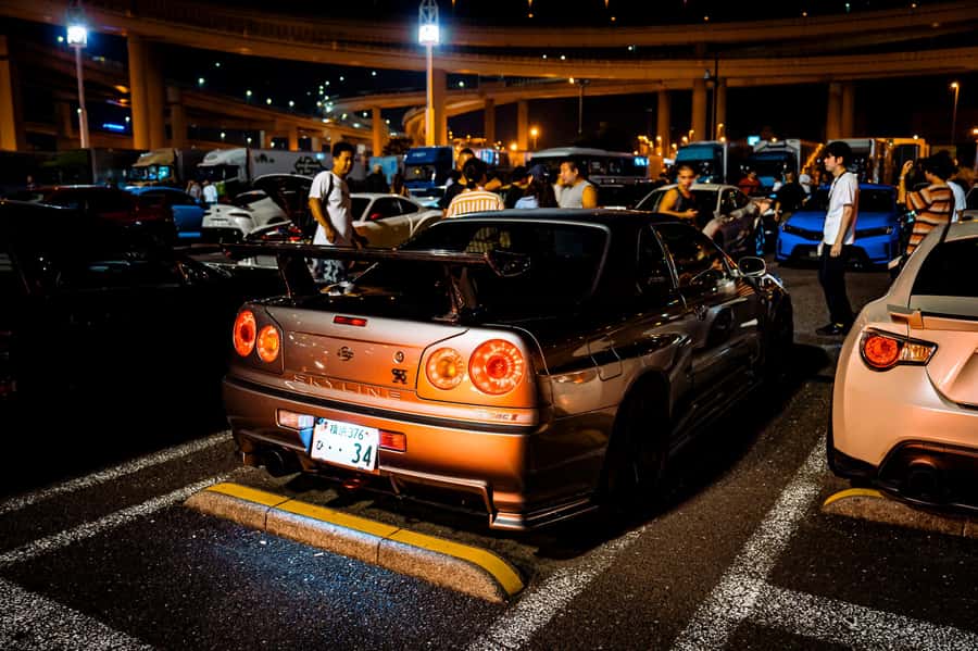 Daikoku & Tokyo Private JDM Tour by 700HP R34 GT-R - How the $611 price makes sense