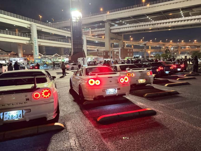 Daikoku & Tokyo Private JDM Tour by Tuned R34 GT-T Skyline - What the $451 group price really buys