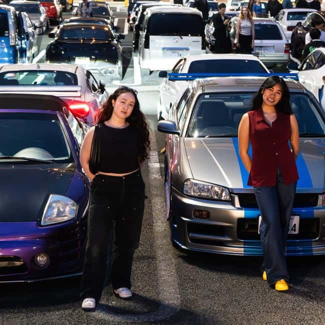 DISCOUNT IN DISCRIPTION: R34 SKYLINE CARMEET AT DAIKOKU - What the $246 Price Means