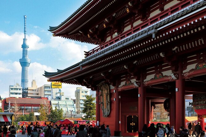 Dynamic Tokyo: Tokyo Tower, Tea Experience, Bay Cruise Day Tour - Senso-ji, Kaminarimon, and Nakamise