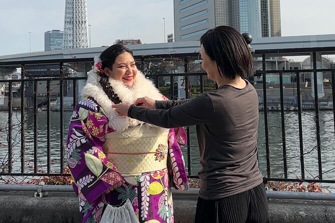 Enjoy plus size Kimono - Meeting Alisa near Asakusa Station