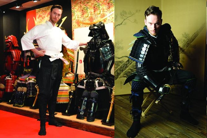 Experience of Samurai and Samurai license of Samurai Armor Photo Studio - Putting on armor at a Shibuya photo studio