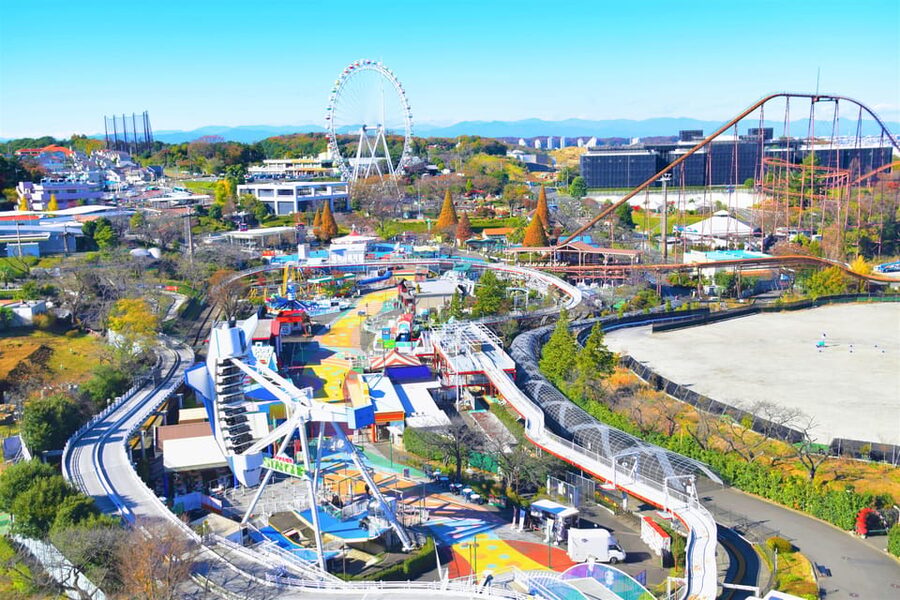 (For overseas) Tokyo: Amusement Park YOMIURILAND Ticket - Bandit, Spin Runway, and the big rides