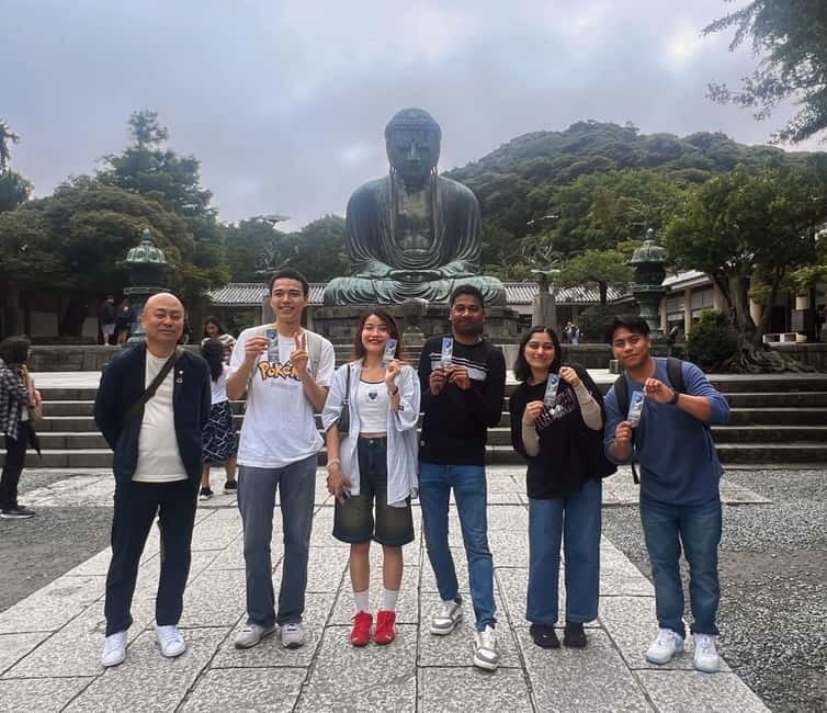 From Tokyo: Kamakura, Great Buddha, and Enoshima Bus Tour - Meeting the Great Buddha of Kamakura