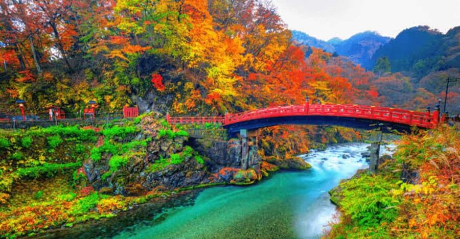 From Tokyo: Nikko luxury Tour with English-speaking Guide - Shinkyo Bridge, Nikko’s photogenic entrance