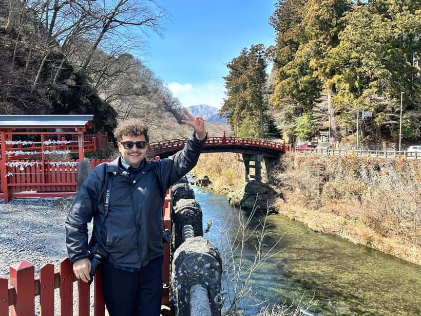 From Tokyo: Nikko, Toshogu Shrine, Waterfall & Chūzenji Lake - A first look at Shinkyo Bridge