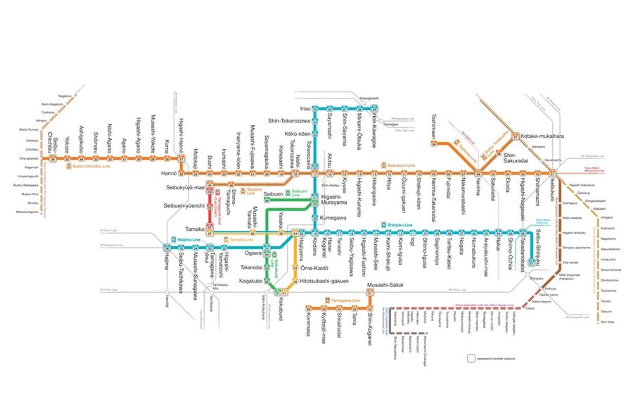 From Tokyo: Seibu Railway 1 Day Pass and Nagatoro - What is not included in the rail access