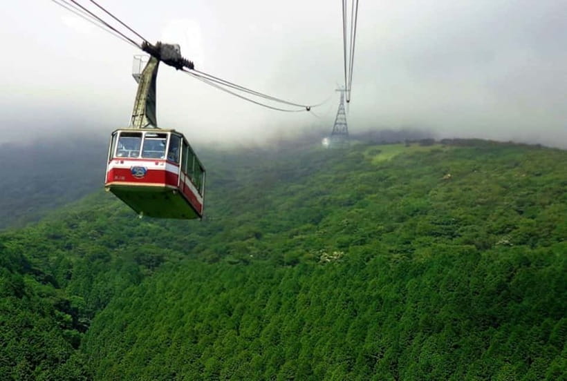 Fuji,Hakone Ropeway/Cruise/Shinkansen Ride w/lunch frm Tokyo - Mt. Fuji 5th Station, the day’s big opening view