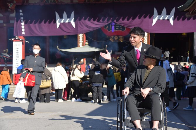 Full Day Private Tokyo Tour for Wheelchair Users - Ginza and the Imperial Palace from the vehicle
