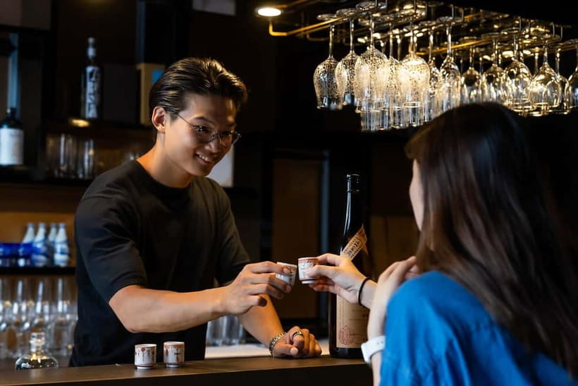 Ginza, Tokyo: Sake Experience with traditional vessels - Why the Drinking Vessel Changes the Experience