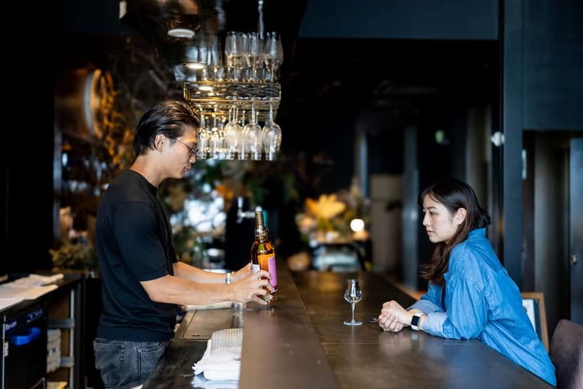 Ginza, Tokyo: Sake Experience with traditional vessels - Is $22 a Fair Price?