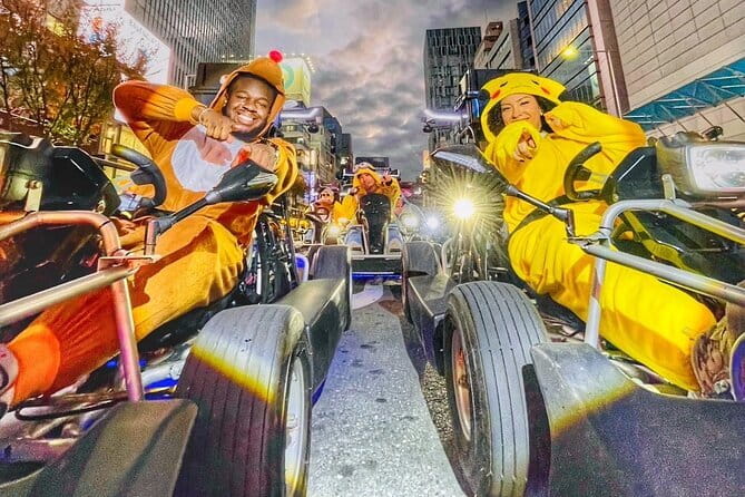 Go-kart tour Tokyo tower to Shibuya ( IDP&Passport Required ) - Tokyo Tower after dark