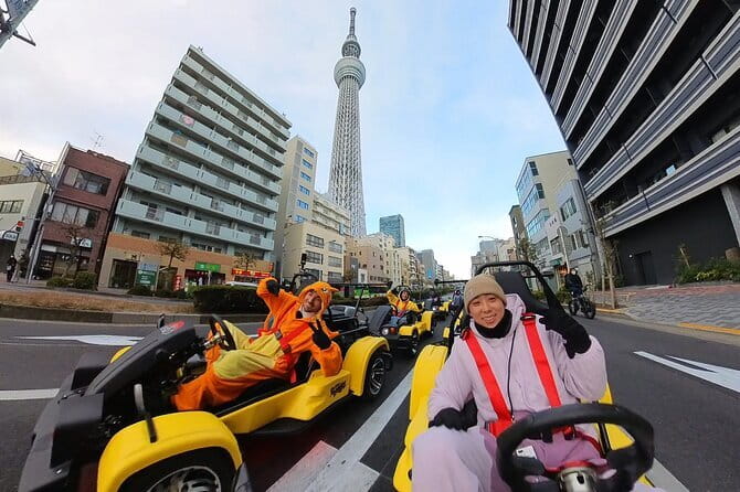 Go Karting Tokyo Bay Experience | 9 Top Destinations in 120 Mins - Ryogoku, sumo, and Tokyo’s older character