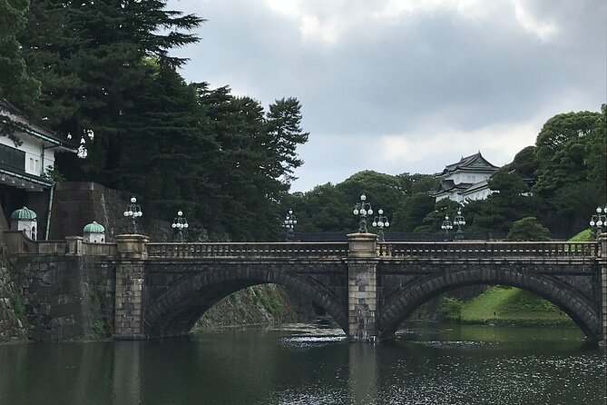 Half-day Tokyo Afternoon Tour by Hato Bus - The Imperial Palace view at Nijubashi Bridge