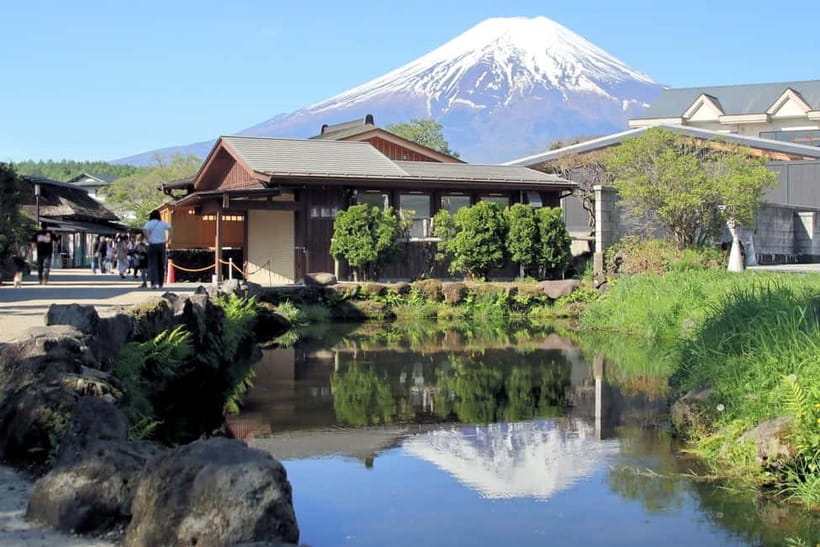 Halfway Up Mt,Fuji, Oshino Hakkai, Kawaguchiko from Tokyo - Weather is the biggest factor
