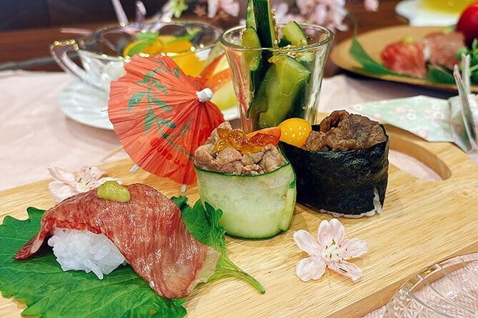 Hands On Wagyu Sushi Making Experience - Key points at a glance