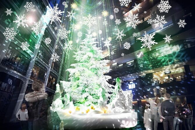 Holiday Lights Walk Tour Hibiya Midtown Tokyo Station Marunouchi - Tokyo Midtown Hibiya and the Milky Way effect