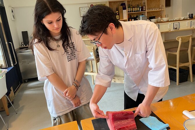 How to use Japanese knife, Tuna Cutting and Sushi Workshop - Practical details that affect your choice