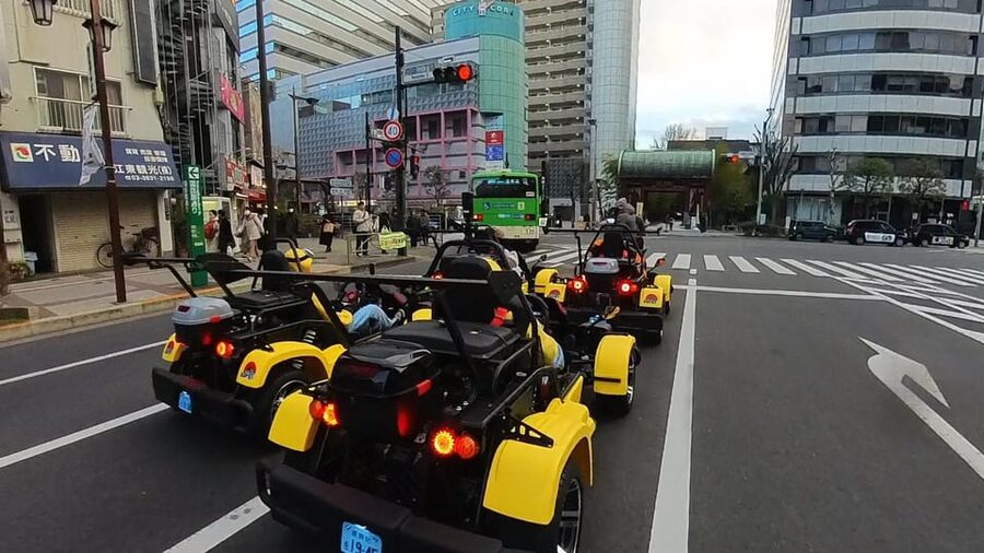 Iconic Tokyo Uptown Landmarks Go Kart Tour (120 Minutes) - Tokyo Station and the central city