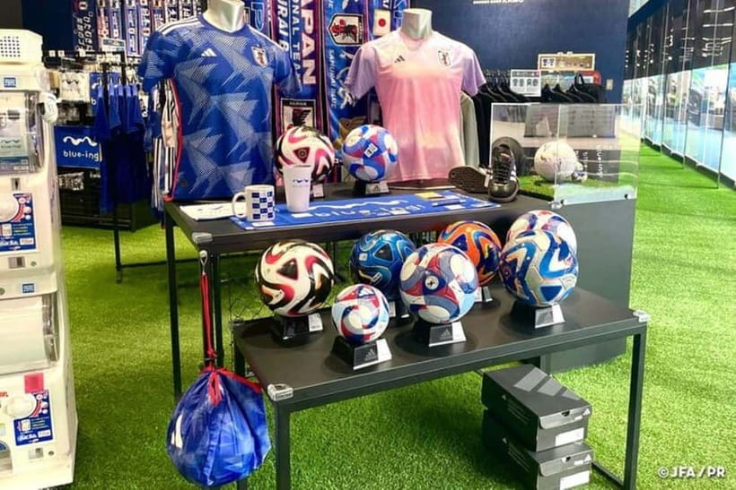 Japan Football Association museum tour at 「blue-ing!」 - Japanese Football Exhibits and the Story They Tell