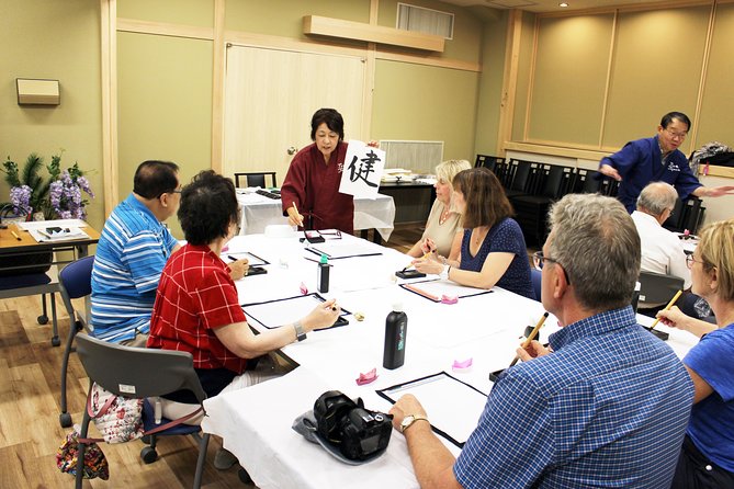 Japanese Calligraphy Experience - Why the small group changes the experience