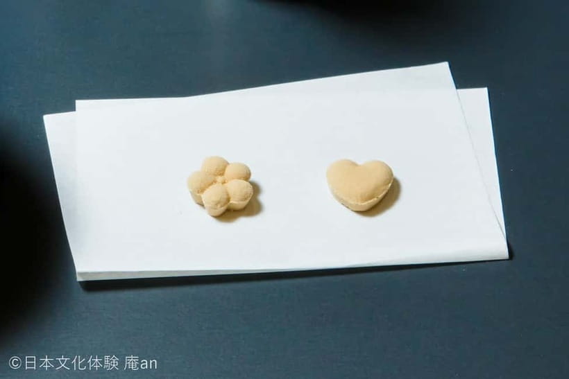 Japanese dried-type Sweets (Ohigashi) making - The 30-minute schedule at AN TOKYO