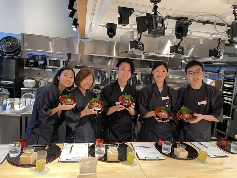 Japanese Knife Skills & Tuna Don/Sushi Workshop in Tokyo - A practical start with Japanese knife culture
