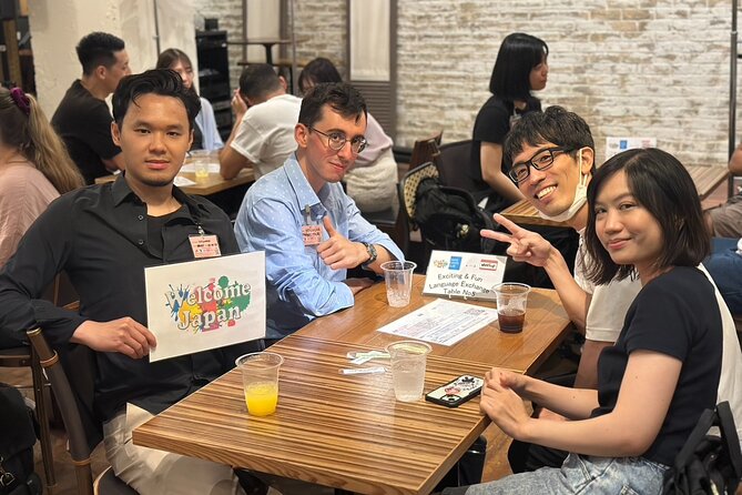 Japanese Speaking Experience Meet the locals Friend Cafe Shibuya - Topic cards keep beginners talking