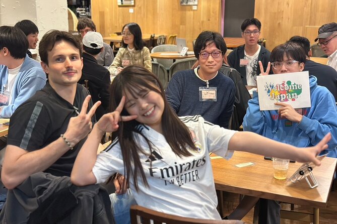 Japanese Speaking Experience Meet the locals Friend Cafe Shibuya - The pub setting has benefits and limits