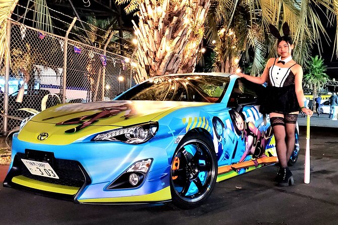 JDM Itasha trip to famous car meet up spot Daikoku Parking - What the guide adds to the night