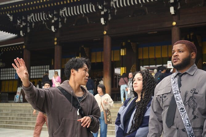 Join a Unique Cultural Ceremony at Tokyo's Meiji Shrine - Entering the wooden hall for gokito