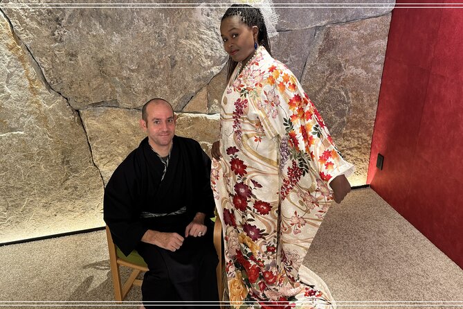 Luxury Kimono Photoshoot at Ginza Tokyo - The one-minute dressing process