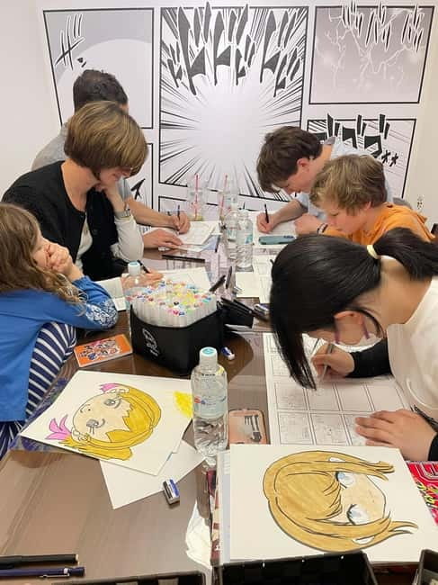 Manga lesson by acitive pro-Manga artists (Tokyo/Ikebukuro) - Key points at a glance