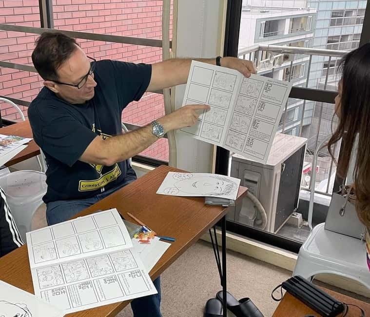 Manga lesson by acitive pro-Manga artists (Tokyo/Ikebukuro) - Accessibility and practical limits
