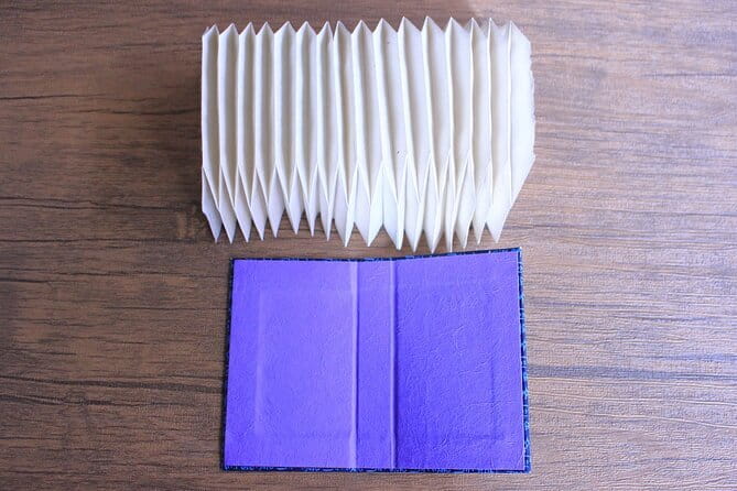Mini Origami Lamp and Mizuhiki knot Belt Workshop in Ueno - What the $107.50 price includes