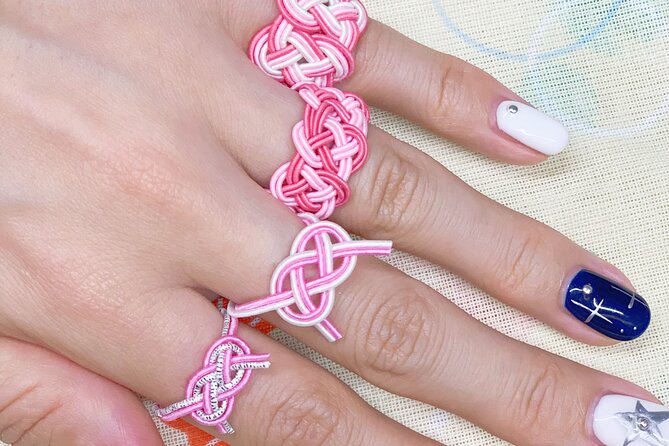 Mizuhiki Accessories Crafting in Asakusa Tokyo - Patricia’s Teaching Style and Group Size