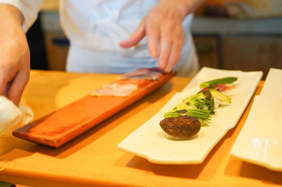 Modern Vegan Night Foodie Tour in Tokyo - Center Gai and the final restaurant